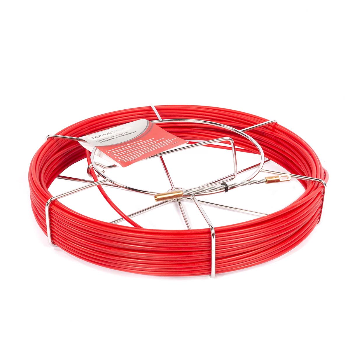 Протяжка на металлической катушке Fortisflex FGP-4.5-MK